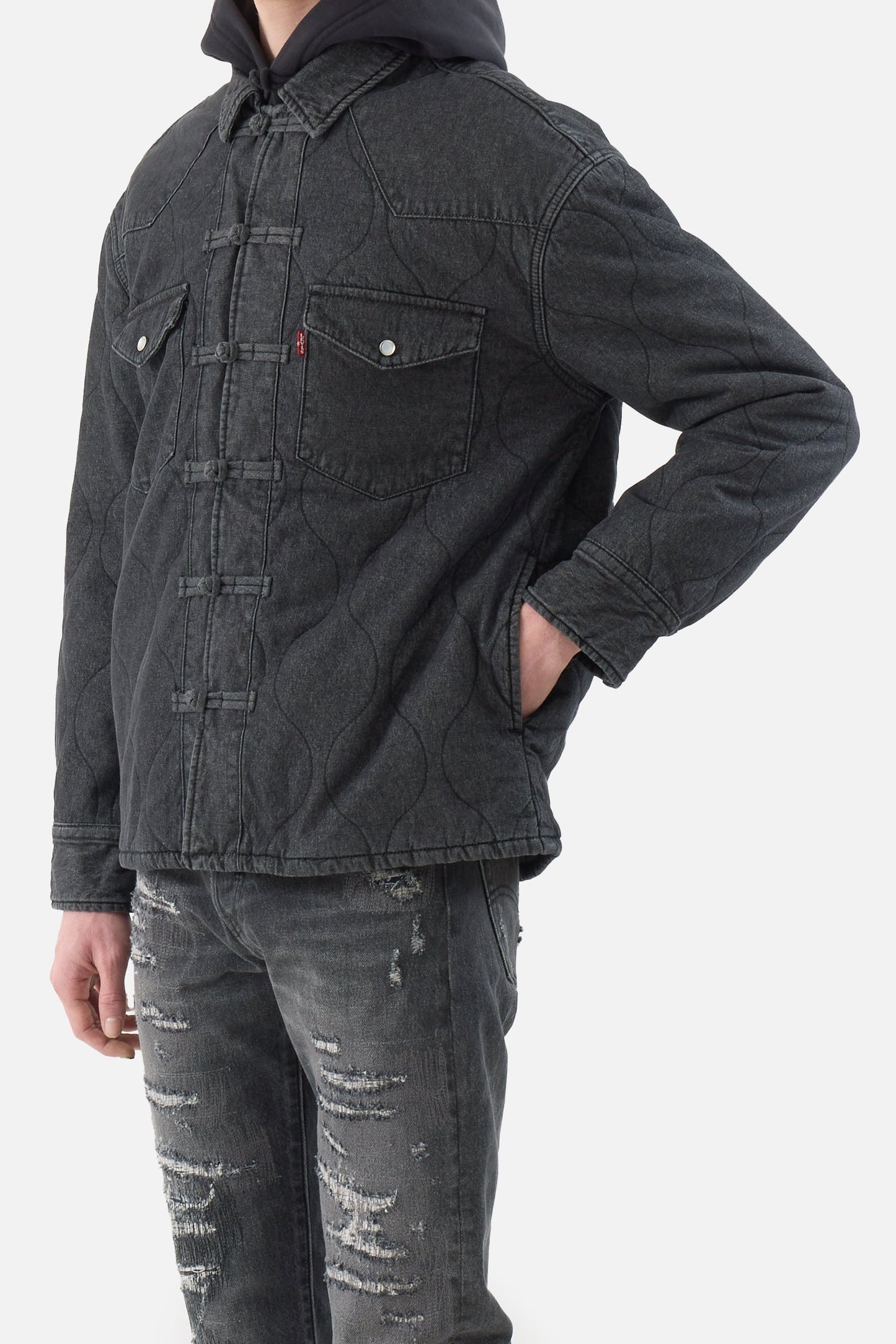 x Clot Padded Denim Western Jacket