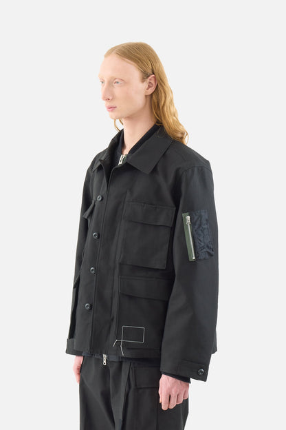 x WTAPS Cotton Back Satin Jacket